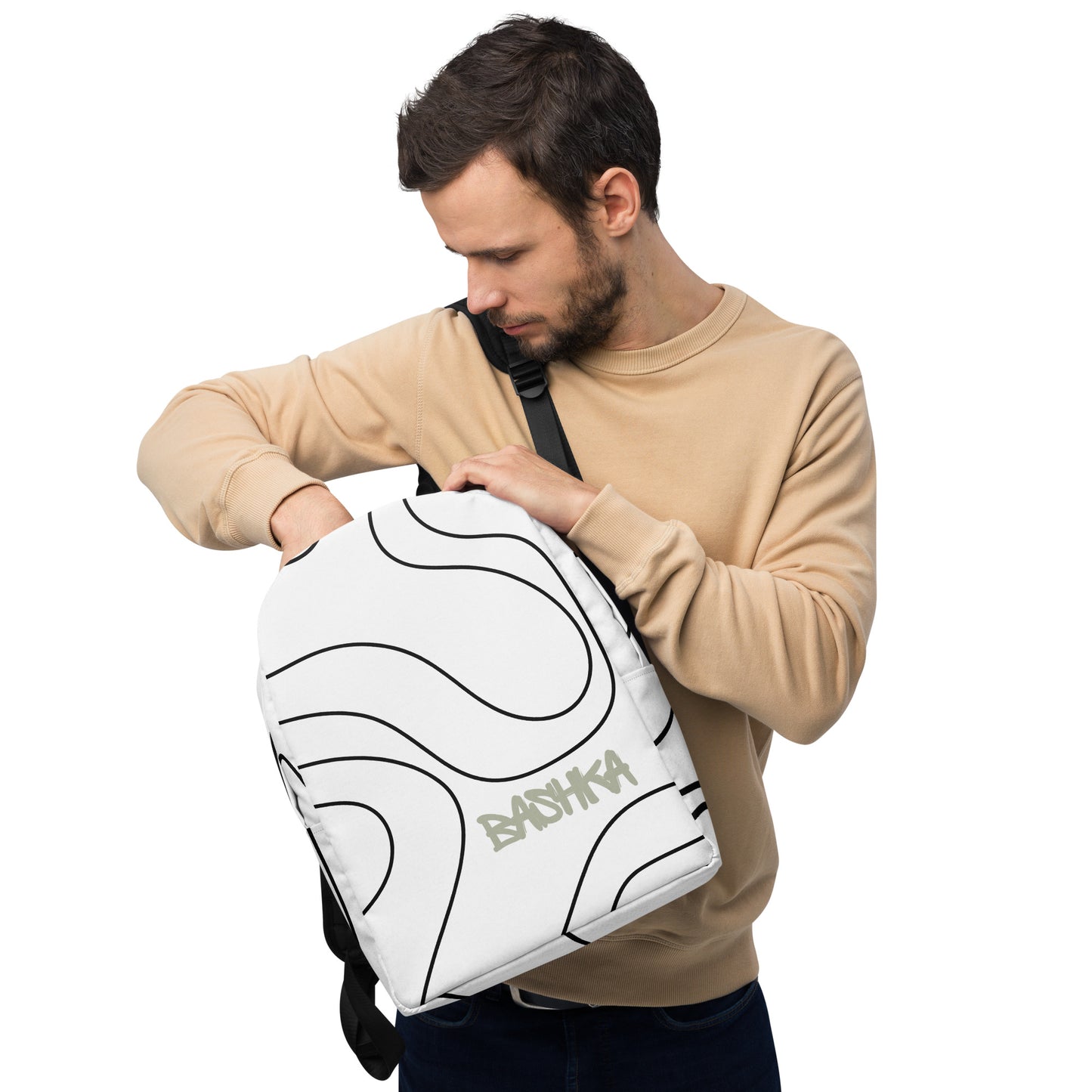 Minimalistischer Rucksack